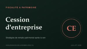FISCALITÉ & PATRIMOINE : Cession d'entreprise