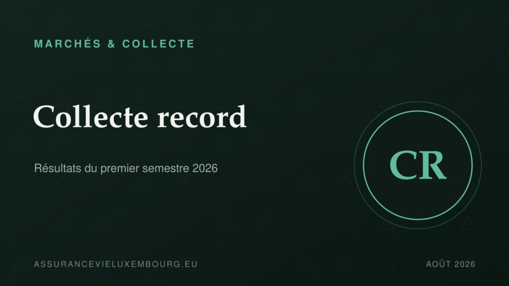 MARCHÉS & COLLECTE : Collecte record