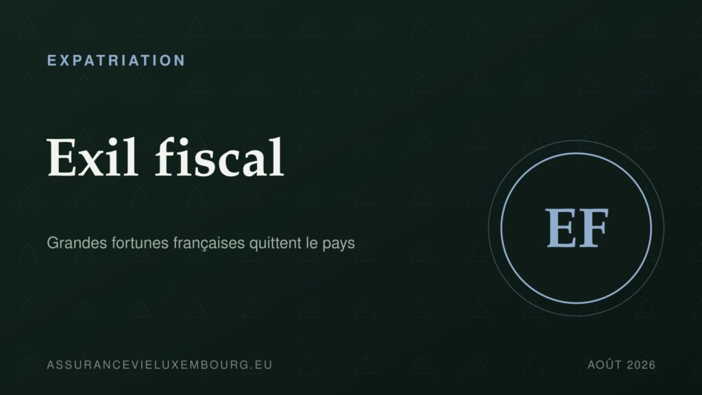 EXPATRIATION : Exil fiscal