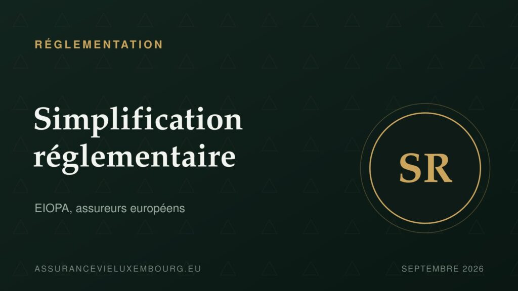 RÉGLEMENTATION : Simplification réglementaire