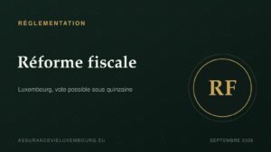 RÉGLEMENTATION : Réforme fiscale