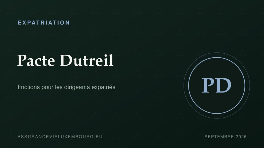 EXPATRIATION : Pacte Dutreil