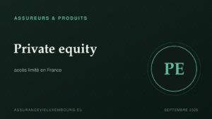 ASSUREURS & PRODUITS : Private equity