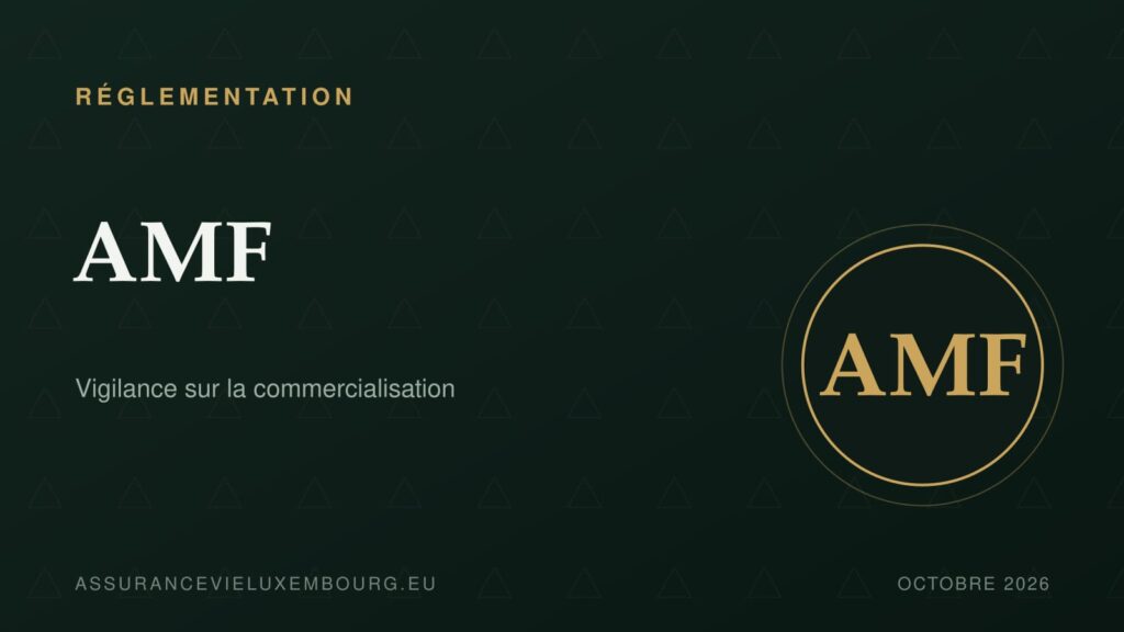 RÉGLEMENTATION : AMF