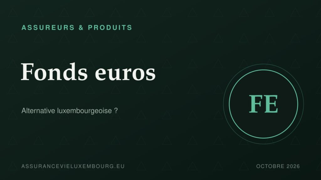 ASSUREURS & PRODUITS : Fonds euros