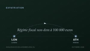 EXPATRIATION : Londres → Athènes