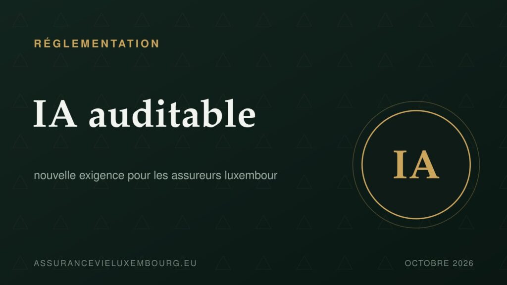 RÉGLEMENTATION : IA auditable